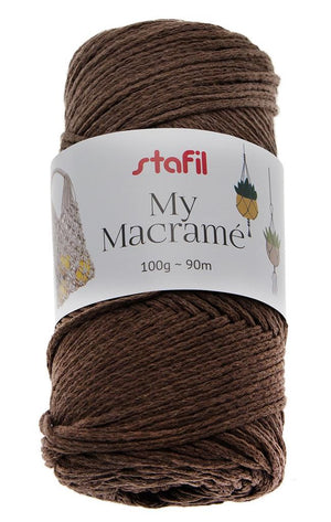 My Makramé Garn 70% Recycelete Baumwolle 100g / 90m