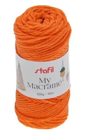 My Makramé Garn 70% Recycelete Baumwolle 100g / 90m