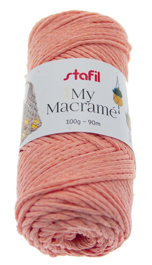 My Makramé Garn 70% Recycelete Baumwolle 100g / 90m