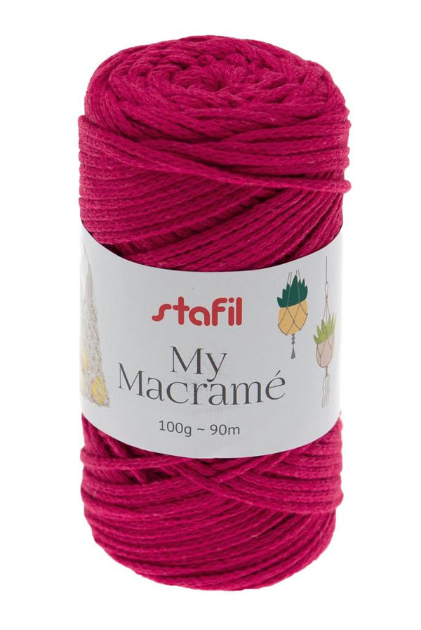 My Makramé Garn 70% Recycelete Baumwolle 100g / 90m