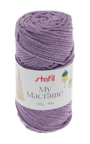 My Makramé Garn 70% Recycelete Baumwolle 100g / 90m