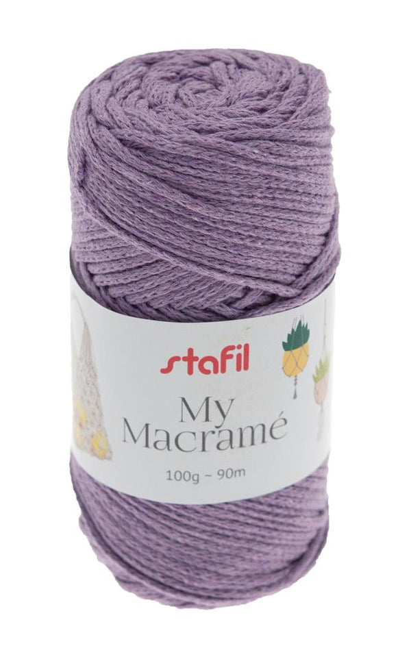 My Makramé Garn 70% Recycelete Baumwolle 100g / 90m