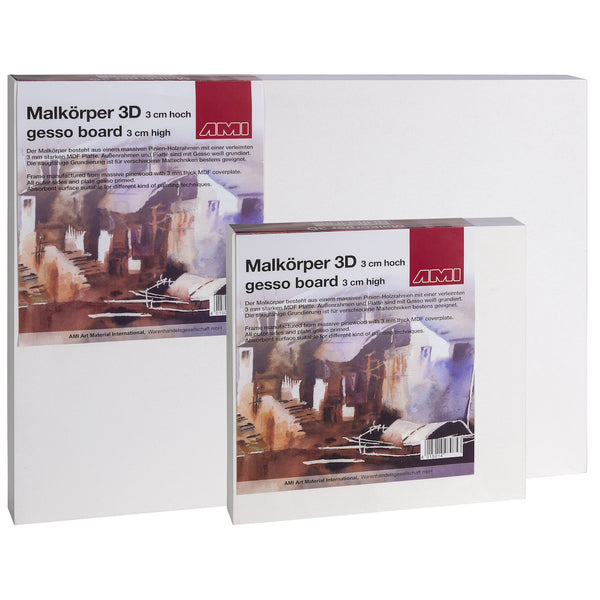 Malkörper 3D weiß