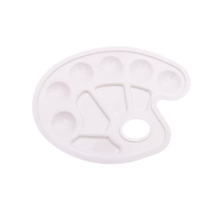 Kunststoffpalette Oval 10 Näpfe