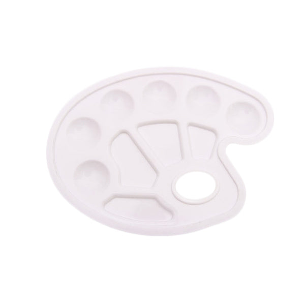 Kunststoffpalette Oval 10 Näpfe