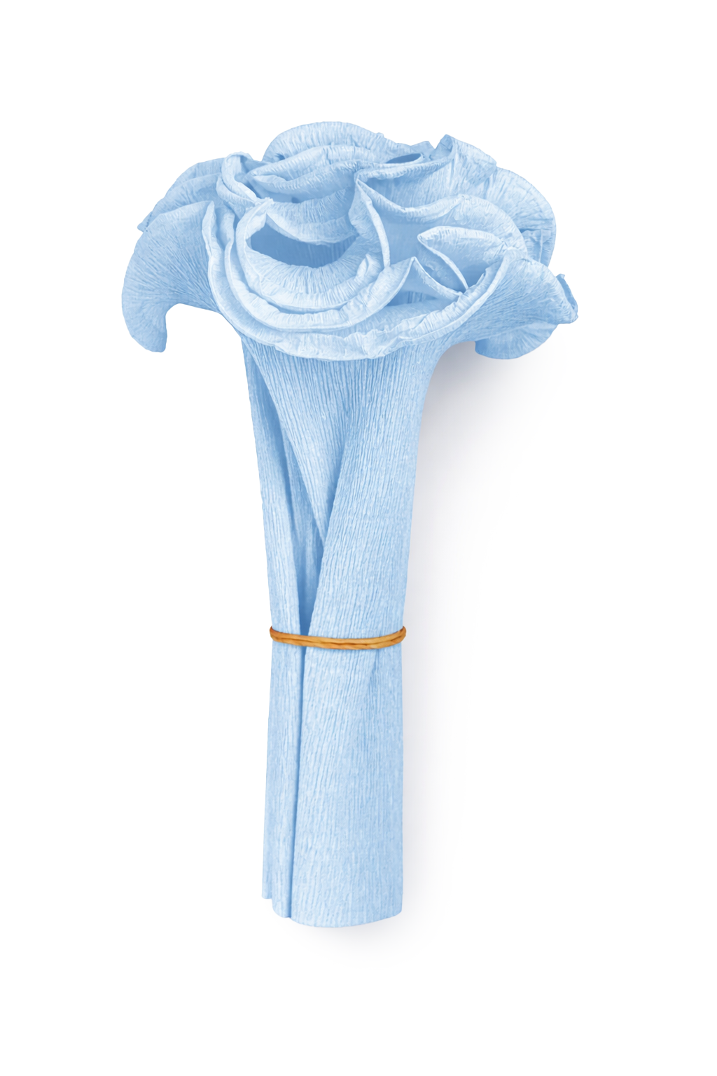 Krepppapier-Manschette für Palmbuschen 125x20cm 1 Stück