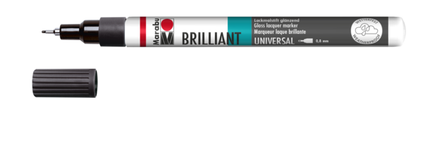 Marabu Brilliant Painter Lackmalstift Fineliner-Spitze 0,8mm