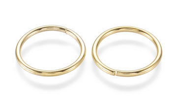 Zwischenringe goldfärbig 20mm, 1,8mm dick 10Stk./Packung