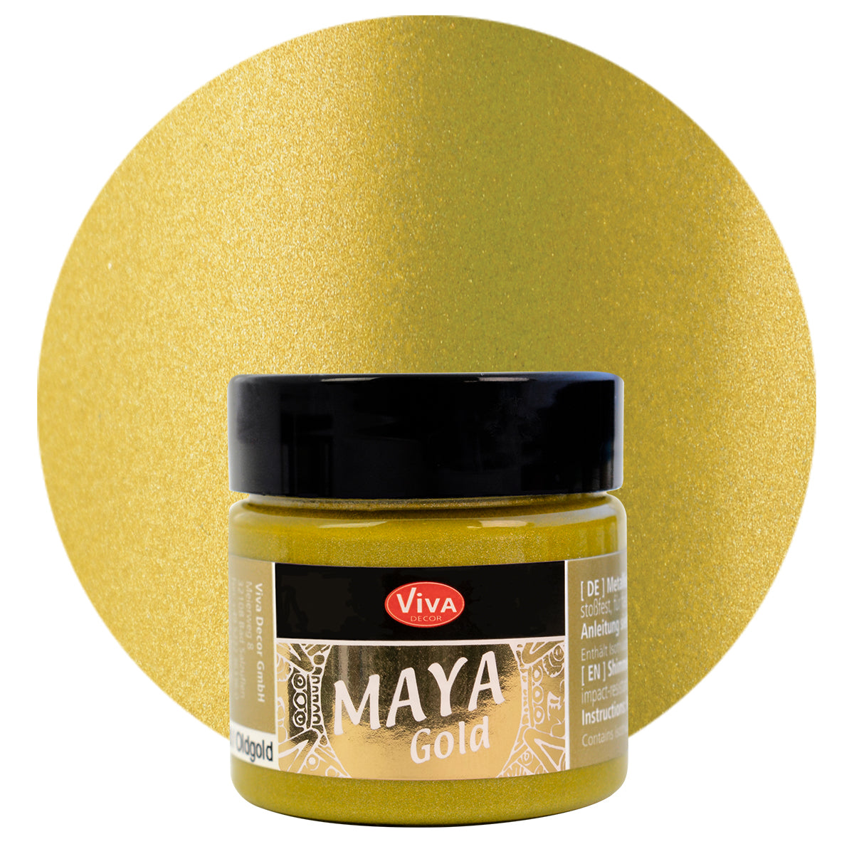 Maya Gold  Metallicfarbe 45ml