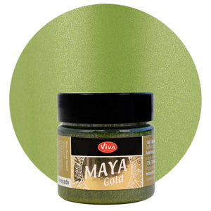 Maya Gold  Metallicfarbe 45ml