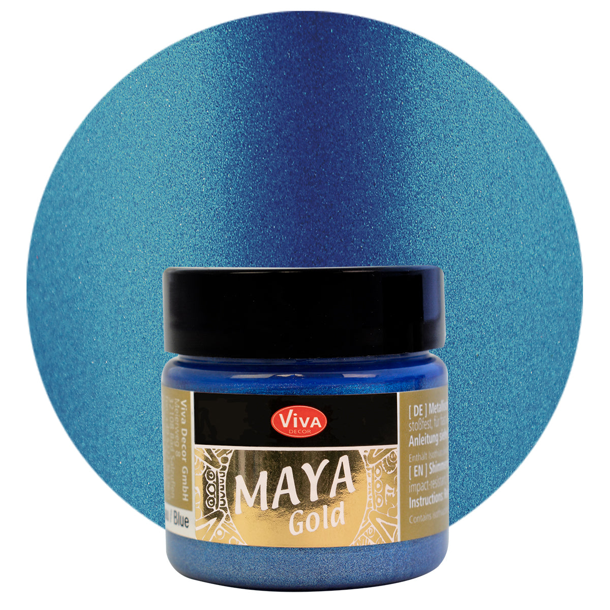 Maya Gold  Metallicfarbe 45ml