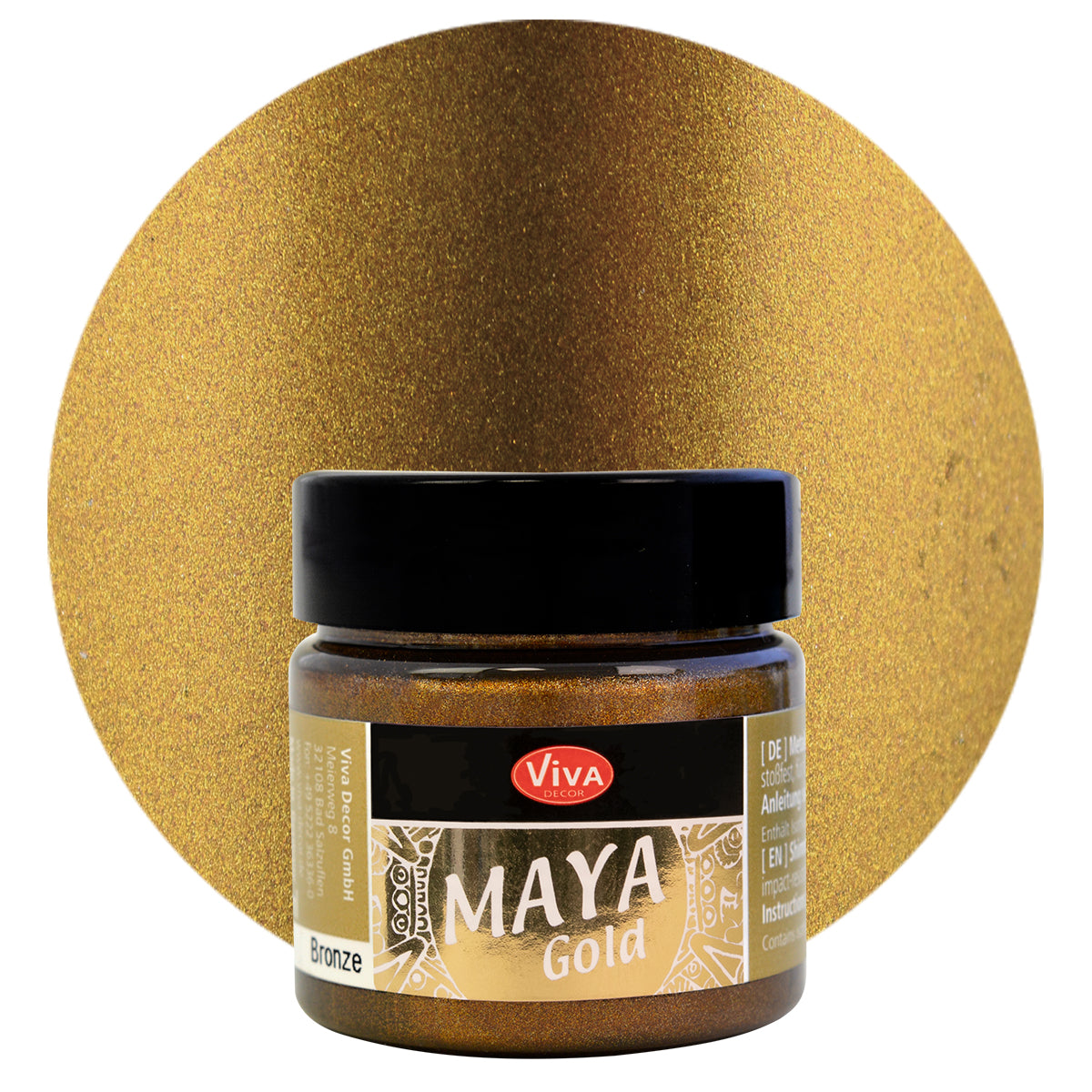 Maya Gold  Metallicfarbe 45ml