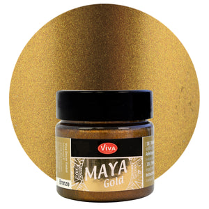 Maya Gold  Metallicfarbe 45ml