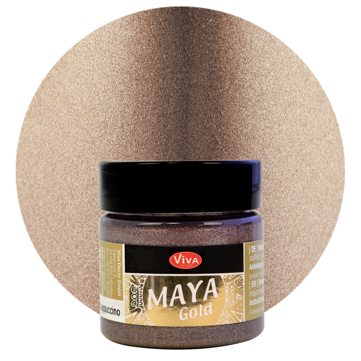 Maya Gold  Metallicfarbe 45ml