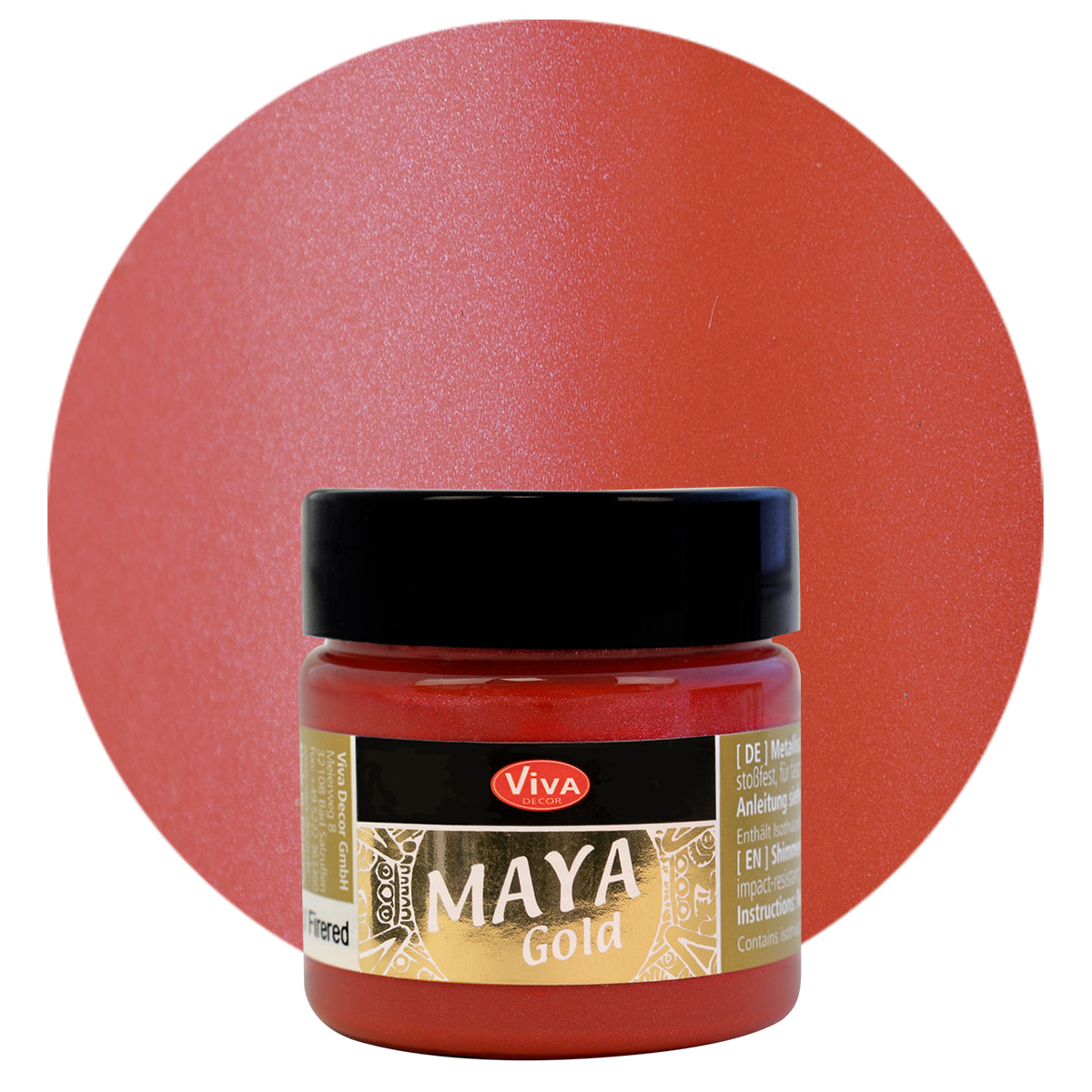 Maya Gold  Metallicfarbe 45ml