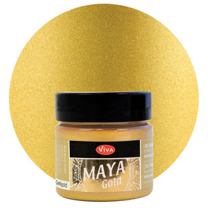 Maya Gold  Metallicfarbe 45ml