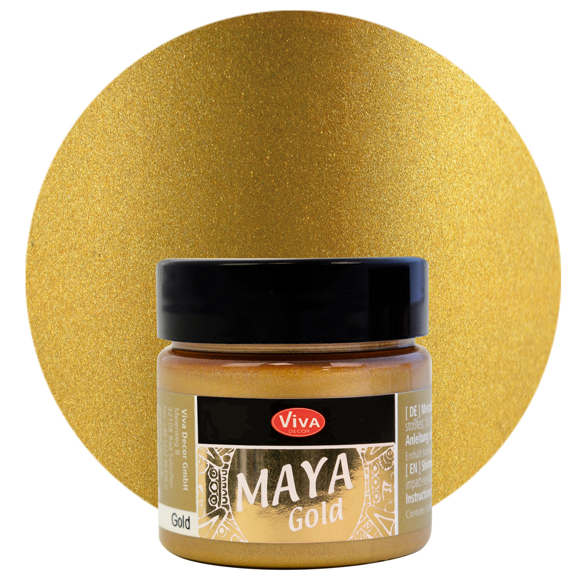 Maya Gold  Metallicfarbe 45ml