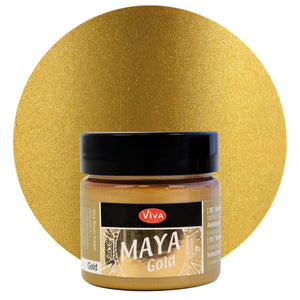 Maya Gold  Metallicfarbe 45ml