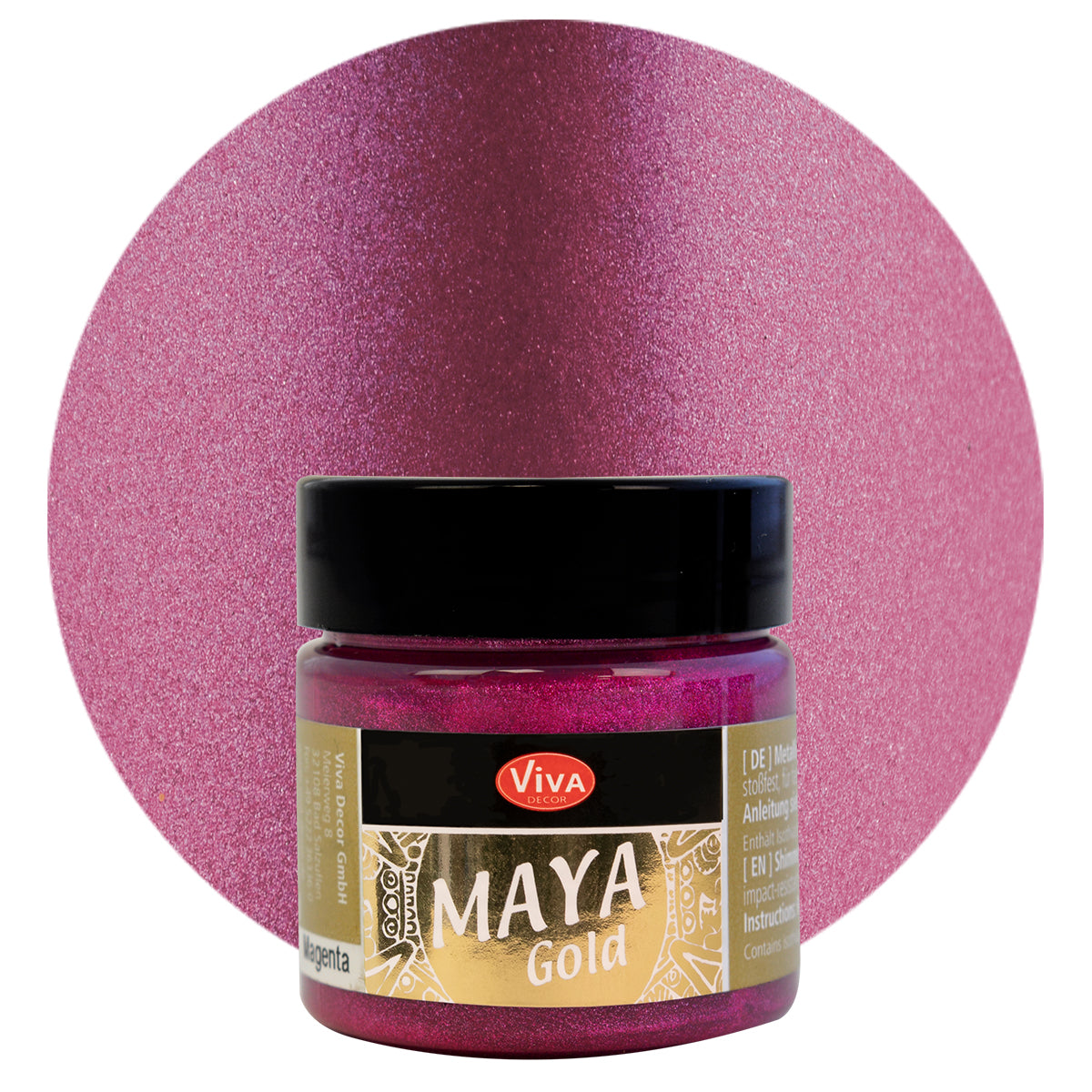Maya Gold  Metallicfarbe 45ml
