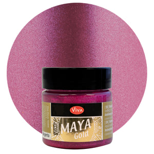 Maya Gold  Metallicfarbe 45ml