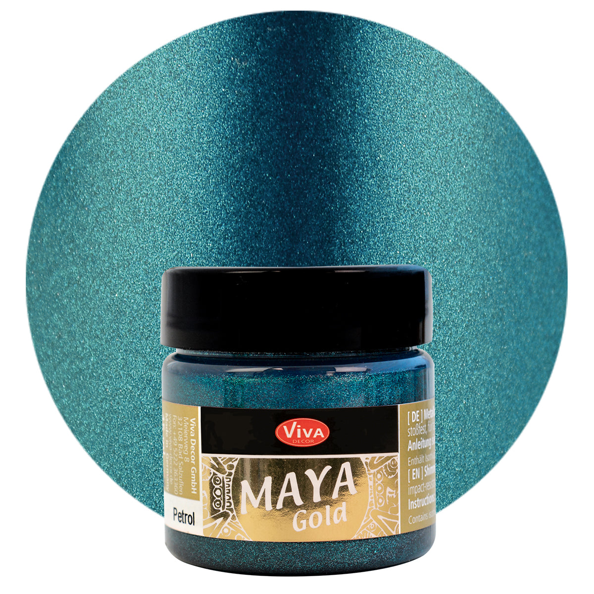 Maya Gold  Metallicfarbe 45ml
