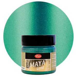 Maya Gold  Metallicfarbe 45ml