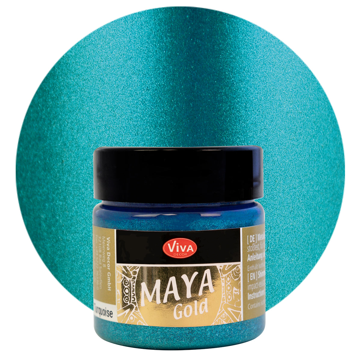 Maya Gold  Metallicfarbe 45ml