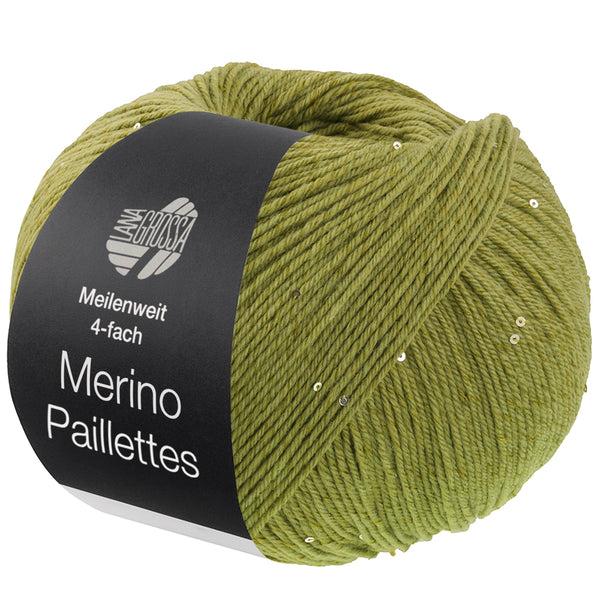 Lana Grossa Meilenweit 100 Merino Paillettes Sockengarn waschmaschinenfest 100g / 420m