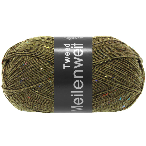 Lana Grossa Meilenweit 100 Tweed Sockenwolle 100g / 420m