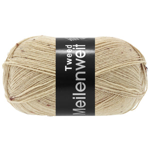 Lana Grossa Meilenweit 100 Tweed Sockenwolle 100g / 420m