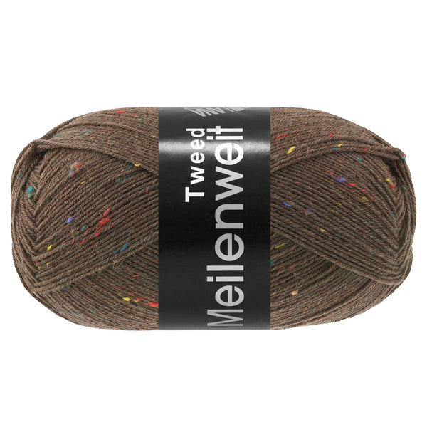 Lana Grossa Meilenweit 100 Tweed Sockenwolle 100g / 420m
