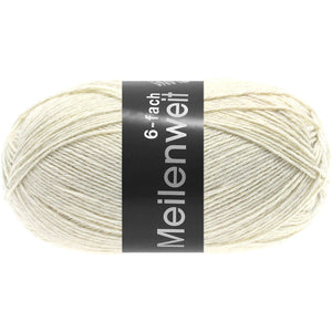 Lana Grossa Meilenweit 150 6-fach Sockenwolle waschmaschinenfest 150g / 390m
