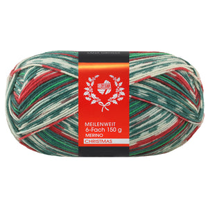 Lana Grossa Meilenweit 6-fach 150 Merino Christmas 150g / 390m