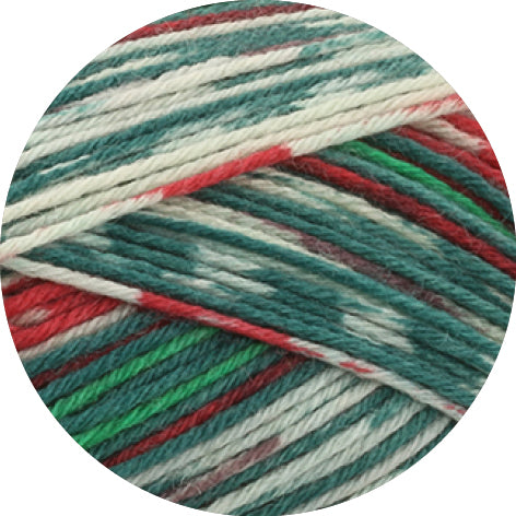 Lana Grossa Meilenweit 6-fach 150 Merino Christmas 150g / 390m