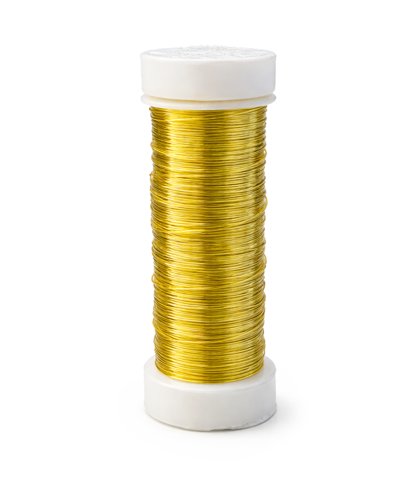 Messingdraht golden ø 0,30mm 50m / Spule