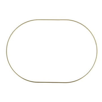 Metallellipse 3mm gold