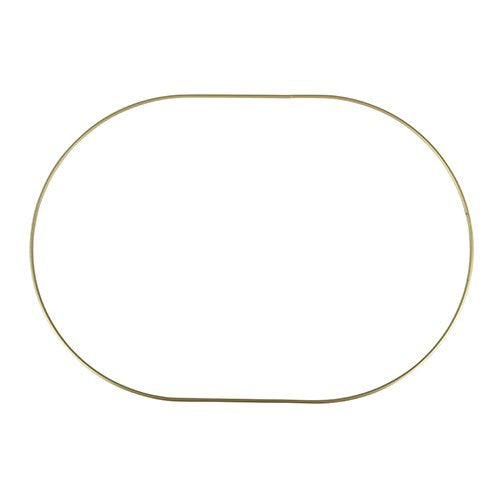 Metallellipse 3mm Gold