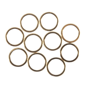 Metall Flachringe 10mm 10 Stück