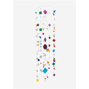 Moosgummi-Platten Set Rainbow metallic A4 20x30cm 10 Bögen