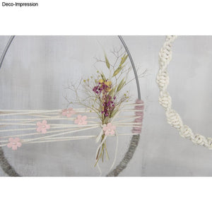 Metallring Ei silber 1 Stück