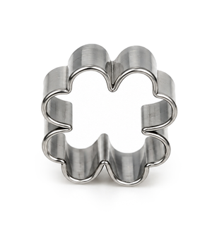 Ausstechform Kleeblatt MICRO Edelstahl rostfrei 15mm