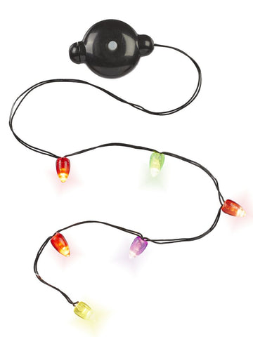 Mini-LED Lichterkette 6 Lampen bunt mit 2 Batterien 50cm