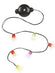 Mini-LED Lichterkette 6 Lampen bunt mit 2 Batterien 50cm
