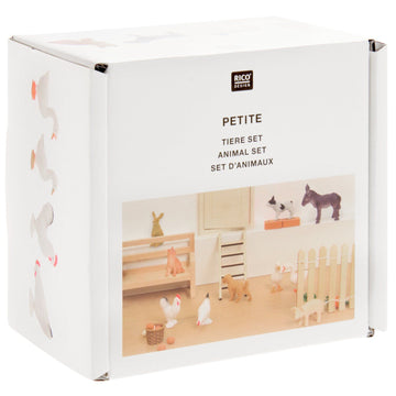 Miniatur Bauernhof Tiere 12 Stück / Packung