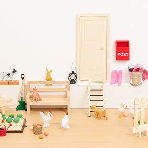 Miniatur Bauernhof Tiere 12 Stück / Packung