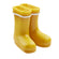 Miniatur Gummistiefel Polyresin gelb 4x3x3,5cm 1 Stück