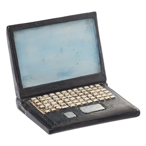 Miniatur Laptop Polyresin 4cm 1 Stück