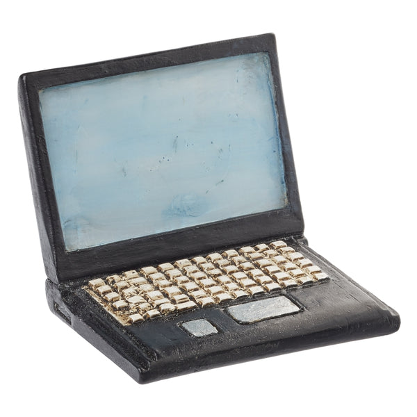 Miniatur Laptop Polyresin 4cm 1 Stück
