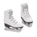Miniatur Schlittschuhe weiß Polyresin 4cm 2 Stück