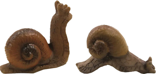 Miniatur Figuren Schnecke 2 Stück / Set